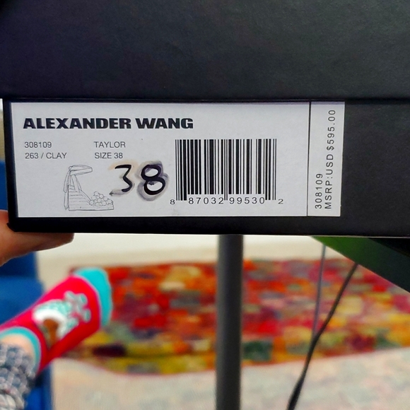 Alexander Wang Taylor Stud Wedge Sandal - Picture 4 of 8